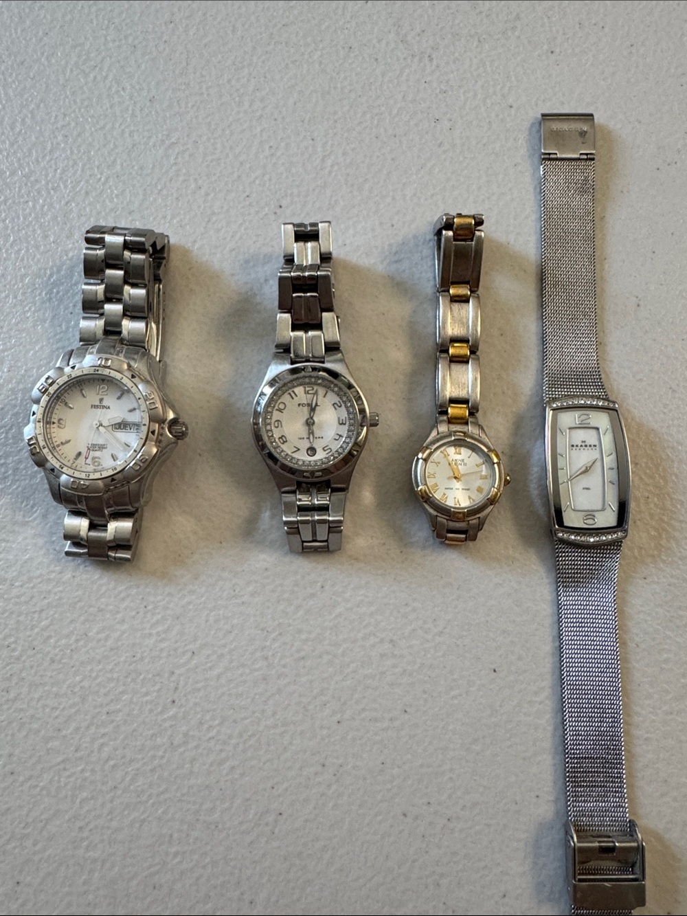 Silver Women's Watches - Lot